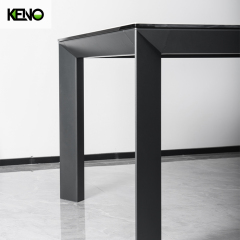 Sintered Stone Dining Table Elegant Home Furniture Suitable for Villa and Apartment Interior
