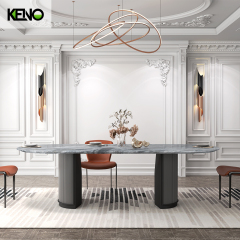 Sintered Stone Dining Table Durable Home Furniture Wholesale for Furniture Importers