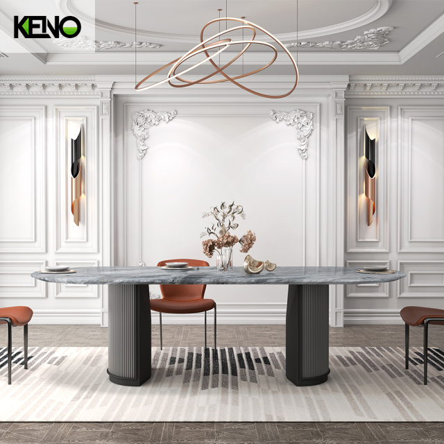 Sintered Stone Dining Table Durable Home Furniture Wholesale for Furniture Importers