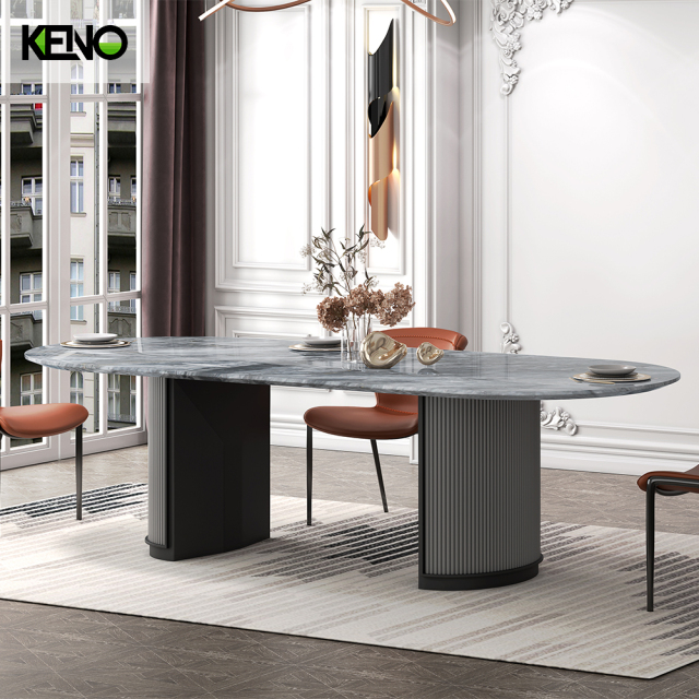 Sintered Stone Dining Table Durable Home Furniture Wholesale for Furniture Importers