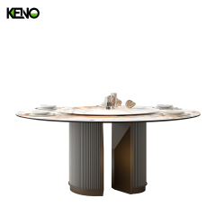 Sintered Stone Dining Table Keno Collection Premium Home Furniture with Long Service Life