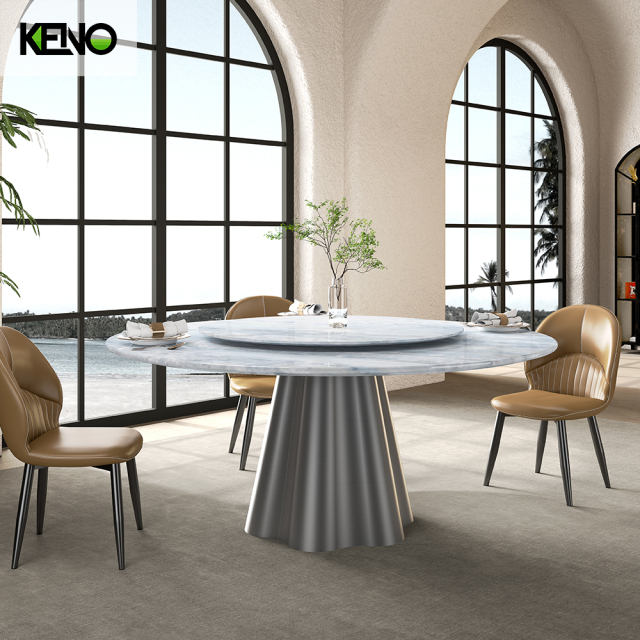 Marble Dining Table Factory Direct Wholesale Hotel Furniture for Global Buyers