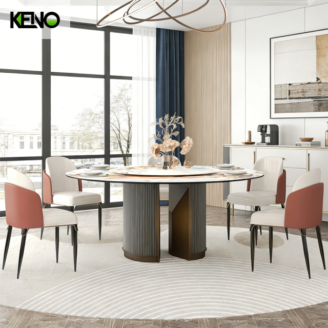 Sintered Stone Dining Table Keno Collection Premium Home Furniture with Long Service Life