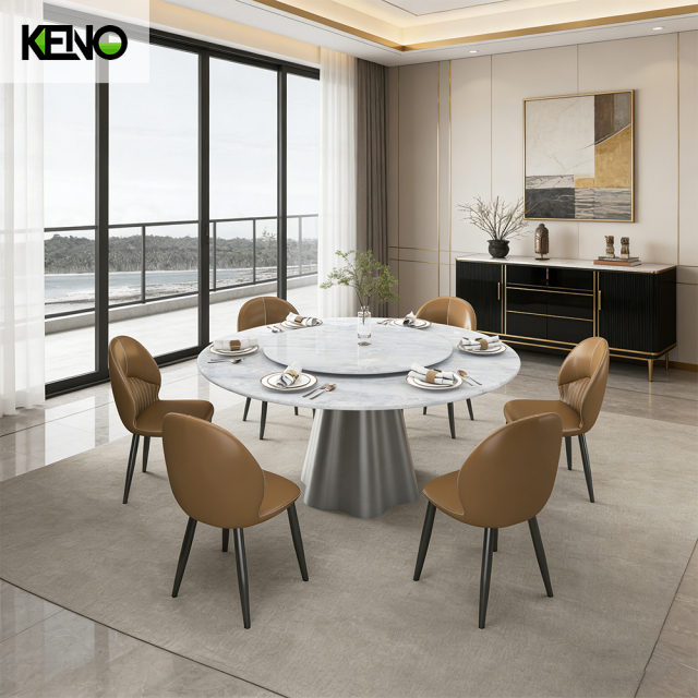Marble Dining Table Factory Direct Wholesale Hotel Furniture for Global Buyers