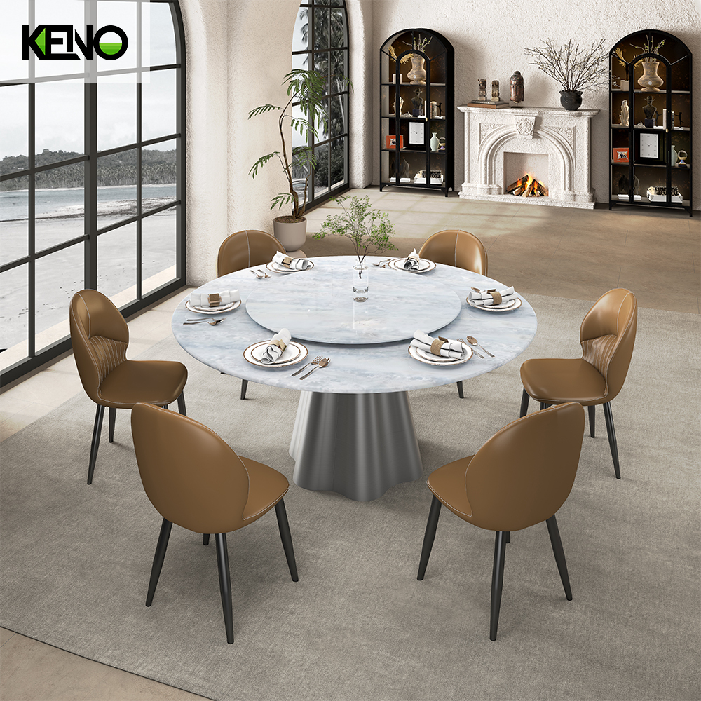 Marble Dining Table Factory Direct Wholesale Hotel Furniture for Global Buyers