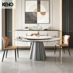 Sintered Stone Dining Table Modern Luxury Table Chair Set for Family Daily Use