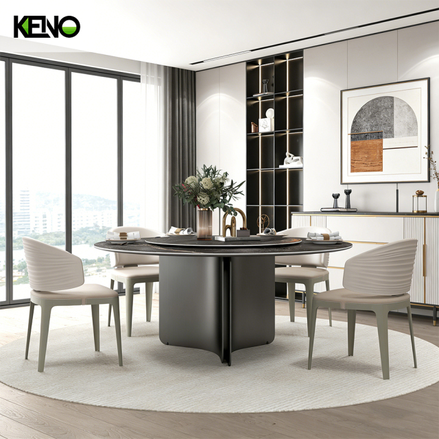 Sintered Stone Dining Table Factory Wholesale Hotel Furniture with Customization Solutions