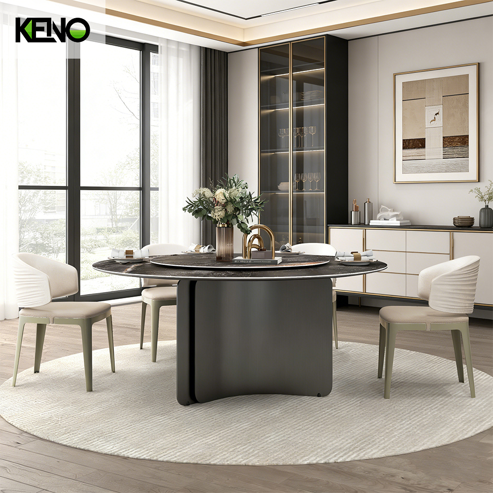 Sintered Stone Dining Table Factory Wholesale Hotel Furniture with Customization Solutions