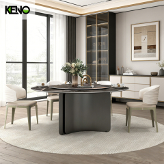 Sintered Stone Dining Table Factory Wholesale Hotel Furniture with Customization Solutions