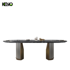 Marble Dining Table Custom Made Home Furniture for Personalized Space