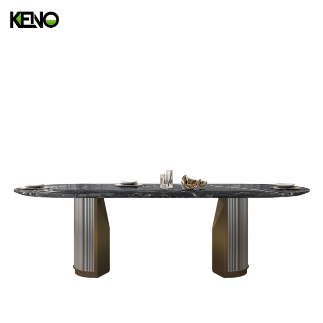 Marble Dining Table Custom Made Home Furniture for Personalized Space