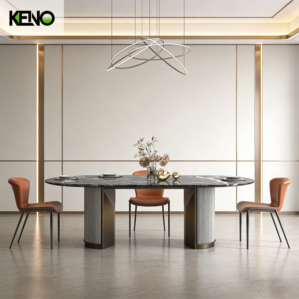 Marble Dining Table Custom Made Home Furniture for Personalized Space