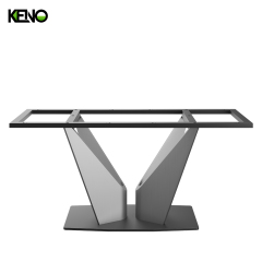 Marble Dining Table High-End Hotel Furniture with Durable Construction