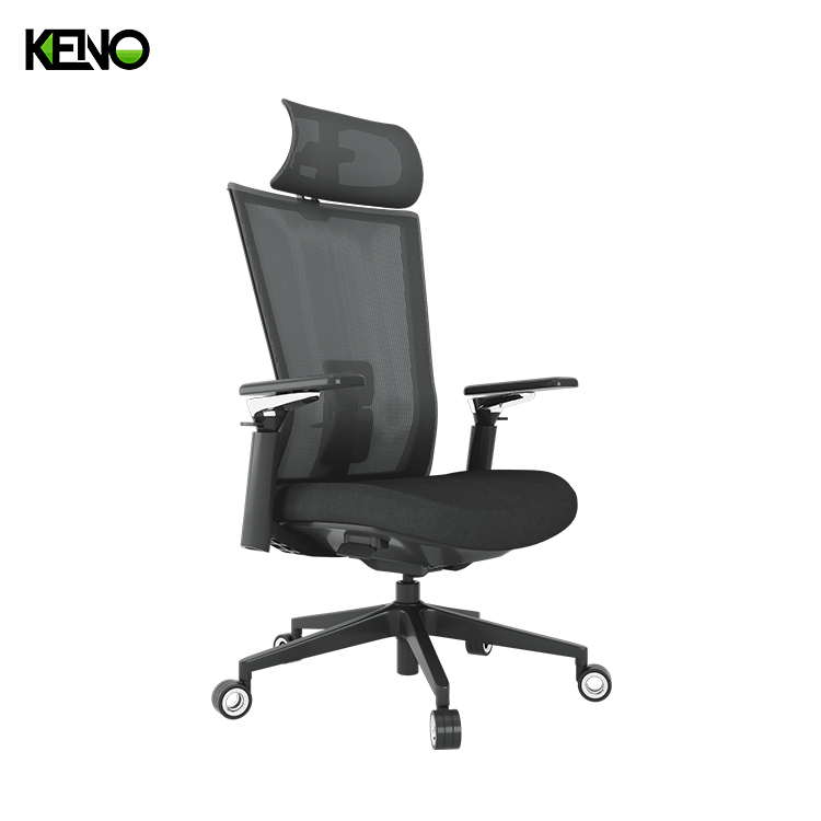 KENO Luxury Office Chair Furniture with Mesh Back and Lumbar Support