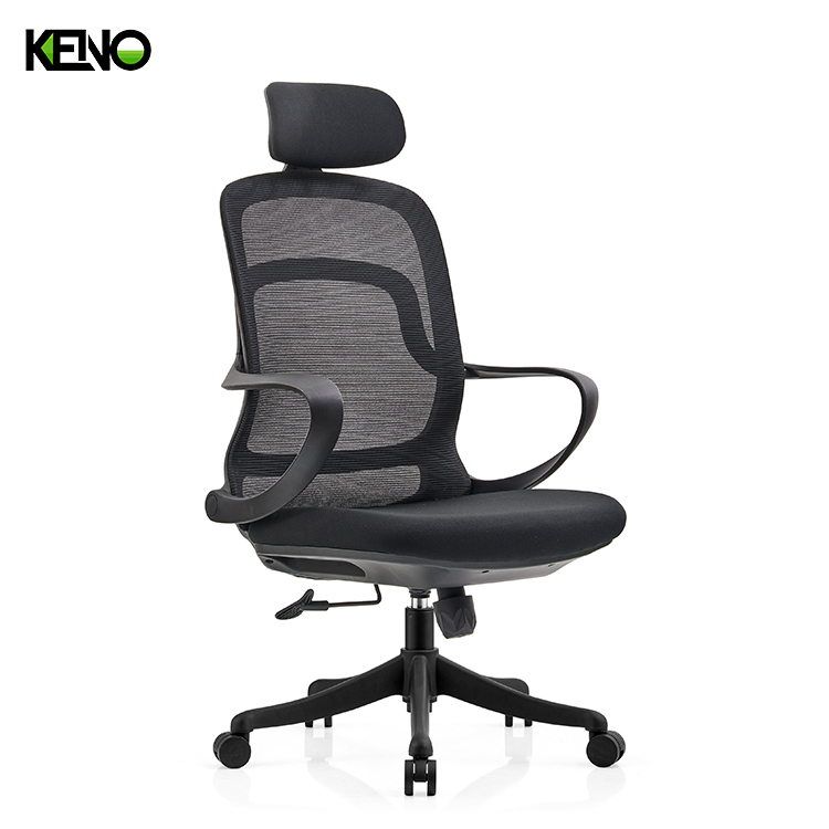 KENO Professional Office Furniture Chair with High Back Mesh Design