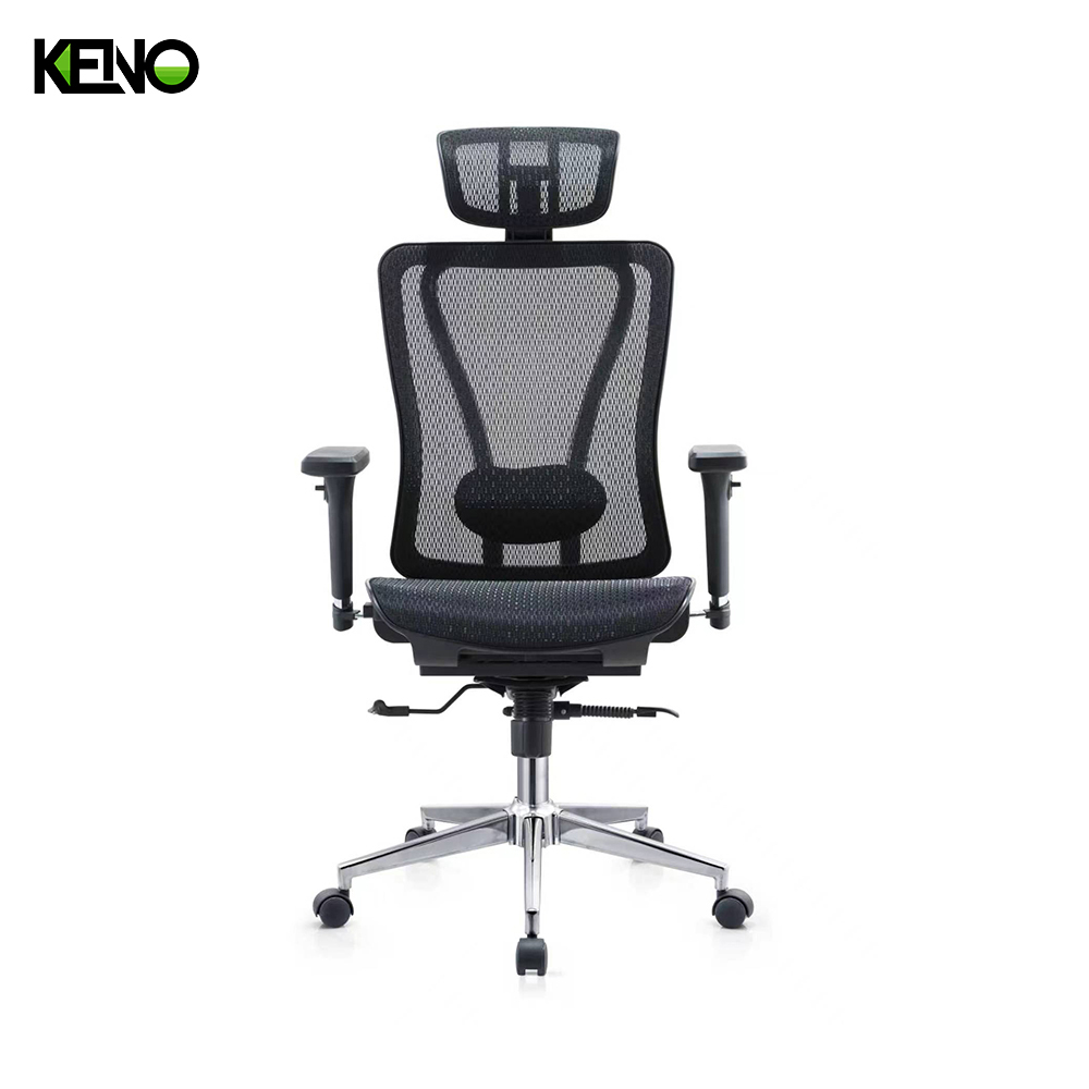 KENO Luxury Office Chair Furniture with Ergonomic Mesh Back and High Backrest