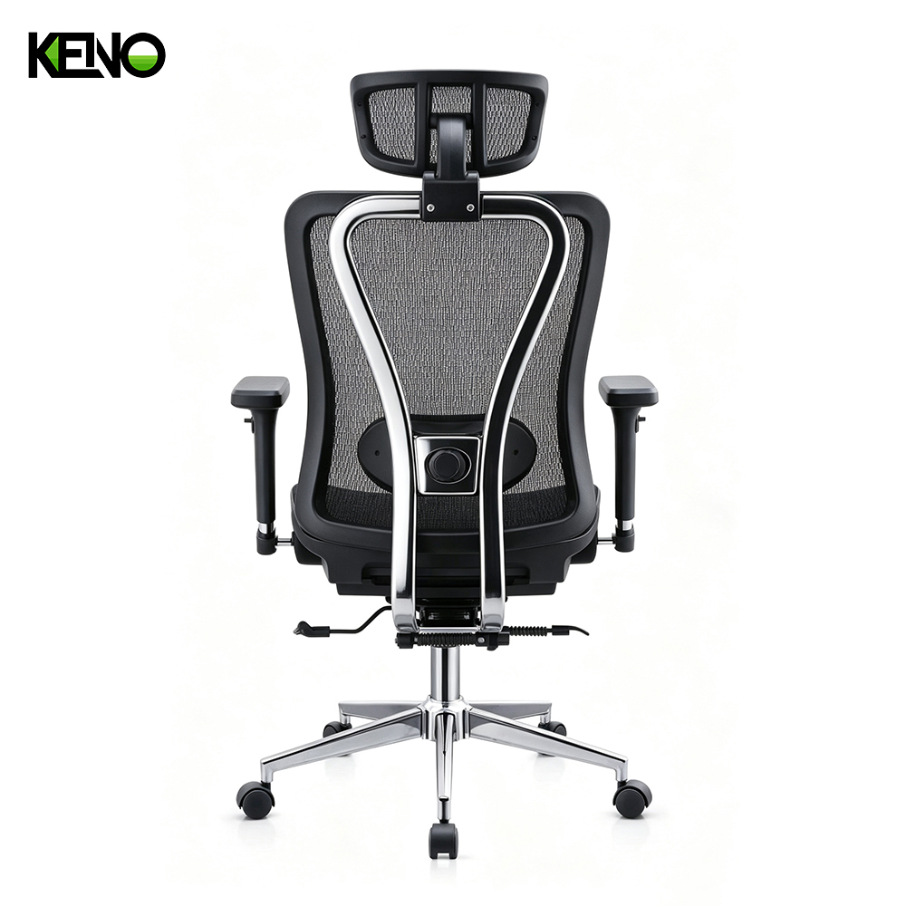KENO Luxury Office Chair Furniture with Ergonomic Mesh Back and High Backrest