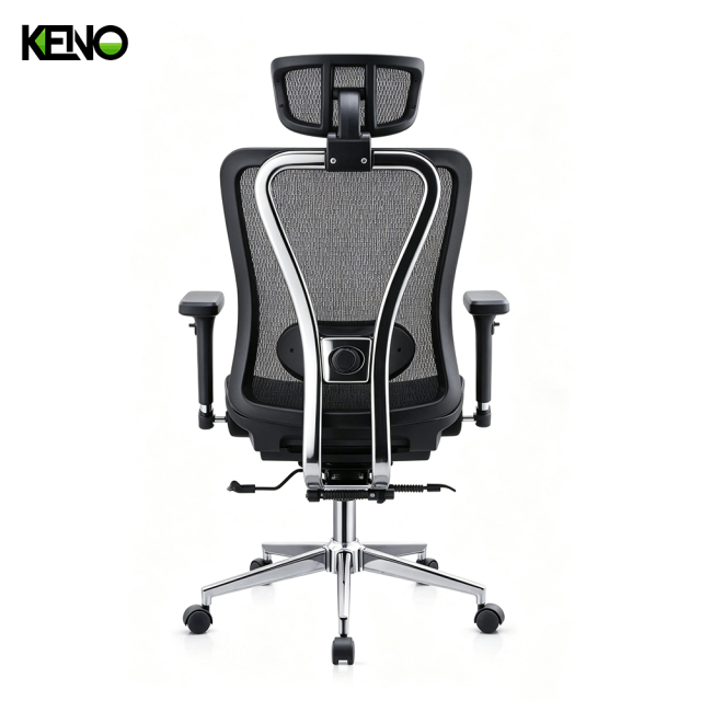 KENO Luxury Office Chair Furniture with Ergonomic Mesh Back and High Backrest