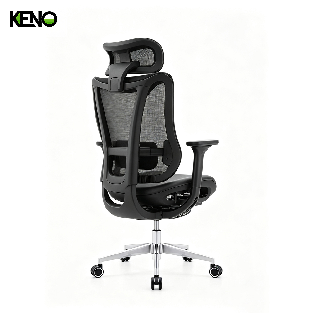 KENO Modern Mesh Office Chair Furniture with Headrest and Adjustable Support