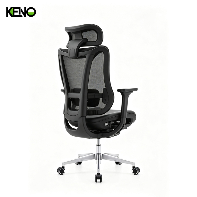 KENO Modern Mesh Office Chair Furniture with Headrest and Adjustable Support