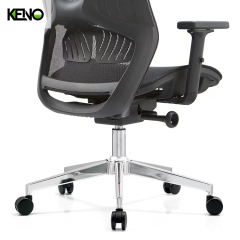 KENO Ergonomic High Back Mesh Office Chair with Headrest and Lumbar Support