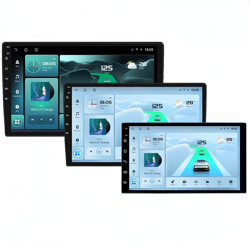New Android Car Stereo 2 Din Carplay Car Radio USB Wifi 7/9/10 Inch Audio GPS Navigation Universal DSP Car DVD Player
