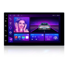7" Double Din Car Stereo Android Car Radio Autoradio Carplay Android Auto GPS WIFI BT FM RDS Support AHD Camera