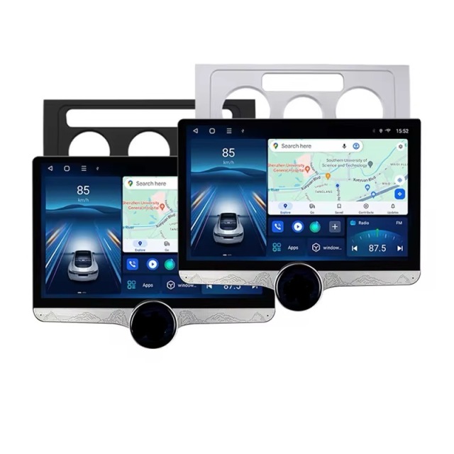 Universal 11.5 Inch 2K Diamond Multimedia Car Audio System QLED Auto GPS Navigation Radio Stereo Android 12 Video Player DSP RGB Functions