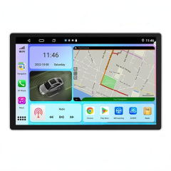 Universal 13.1 Inch Android Car Radios with GPS Auto CarPlay Android Stereo Auto 2K QLED Screen GPS Navigation Monitor
