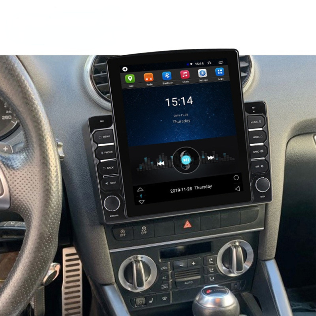Tesla Android IPS 2.5D DSP Car Stereo Gps Navigation for Audi A3 20062012 2+32GB carplay+auto Car Stereo Android