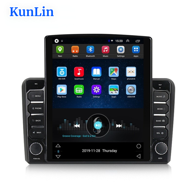 Tesla Android IPS 2.5D DSP Car Stereo Gps Navigation for Audi A3 20062012 2+32GB carplay+auto Car Stereo Android