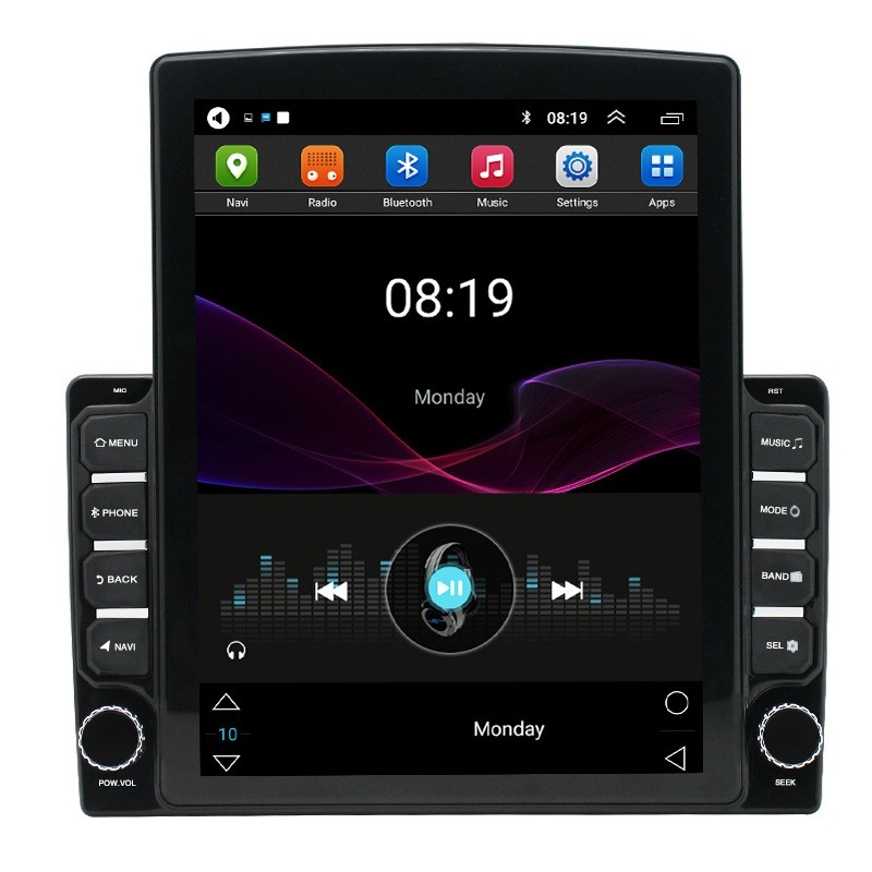 9.7'' Tesla Style Screen 2 Din Android Car Radio Vertical IPS Touch Screen GPS Navigation MP5 Car DVD Player Car Multimedia Carplay