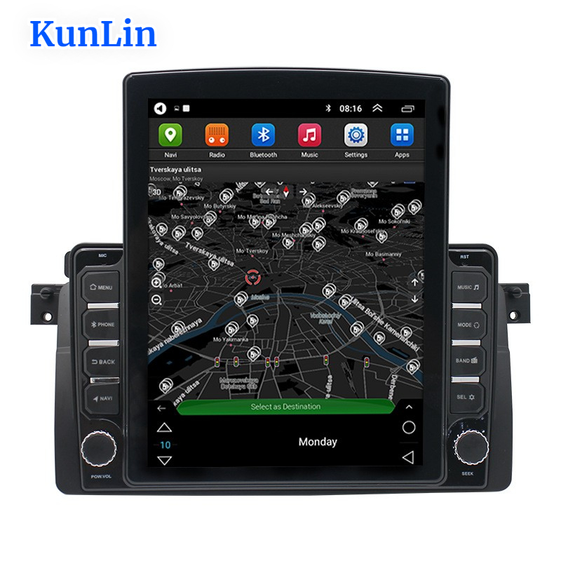 In Stock Auto Car DVD Player for BMW E46 Android Car Radio for BMW E46 M3 318/320/325/330/335 1998-2006 Multimedia Carplay