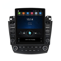 9.7 Inch Vertical Tesla Touch Screen Car Radio Stereo Video for Honda Accord 7 2003 2004 2005 2006 2007 2008 GPS Navigation Carplay 4G
