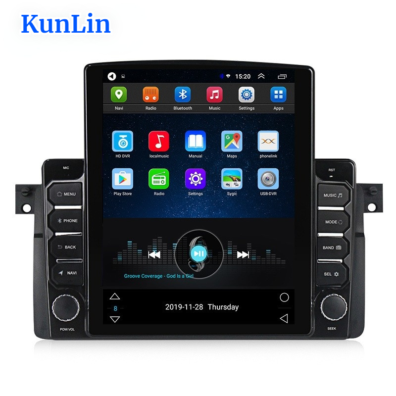 In Stock Auto Car DVD Player for BMW E46 Android Car Radio for BMW E46 M3 318/320/325/330/335 1998-2006 Multimedia Carplay