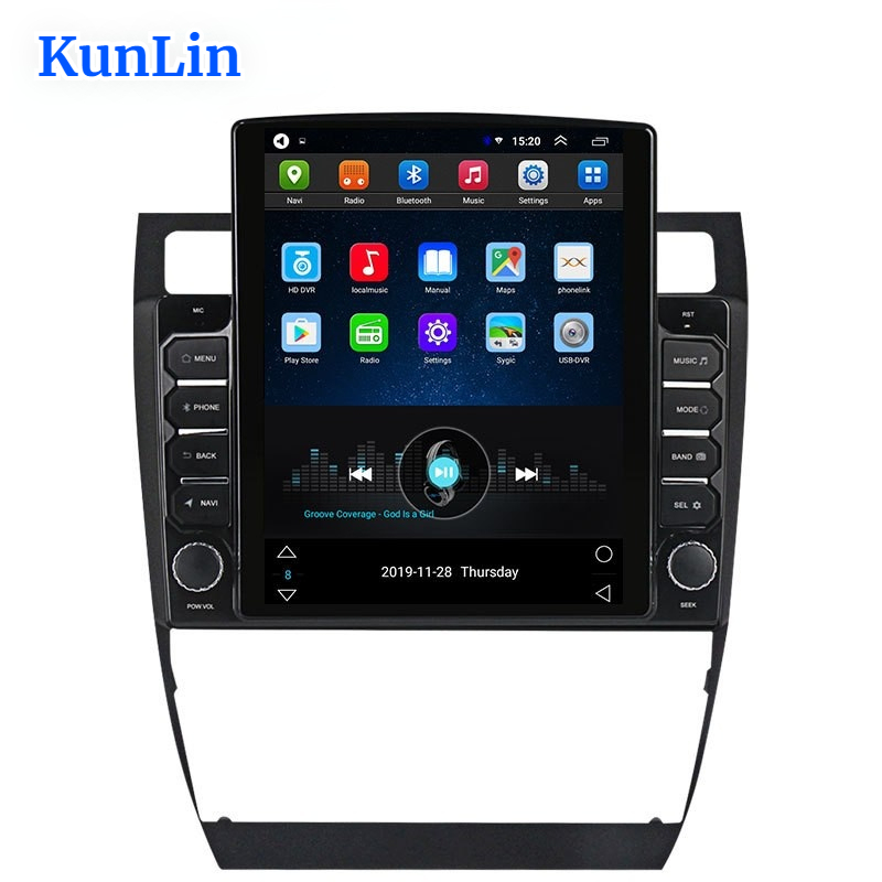 Auto Wireless CarPaly 4G Navigation Video Player for AUDI A6 1997-2004 Android Car Radio