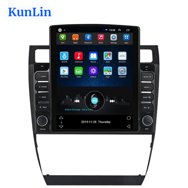 Auto Wireless CarPaly 4G Navigation Video Player for AUDI A6 1997-2004 Android Car Radio