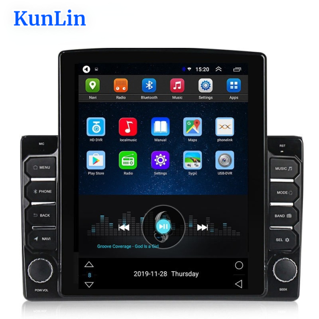 9.7Inch 4core Android 13 Car DVD Player Radio Carplay Navigation GPS for Audi A4 2002-2008