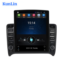 Factory Price 9.7 Inch Android 13 Car Auto Radio Carplay Screen Multimedia for Audi TT 2006-2012 With Touch Gps Navigation