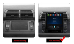 9.7 Inch Dvd Car Radio Stereo Android Touch Screen Multimedia Player Carplay for BMW Series 5 E39 1997-2005 X5 E53 1999-2006