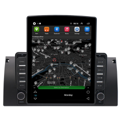9.7 Inch Dvd Car Radio Stereo Android Touch Screen Multimedia Player Carplay for BMW Series 5 E39 1997-2005 X5 E53 1999-2006