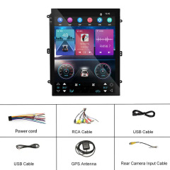 9.7 Inch Universal 2 DIN Tesla Style Android 13 Autoradio Carplay Car Radio 2+32GB Auto Stereo Video Player GPS Navigation