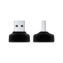 2025 Wholesale Car Android Auto Box Mini Carplay USB 2 in 1 Wireless CarPlay & Android Auto Adapter