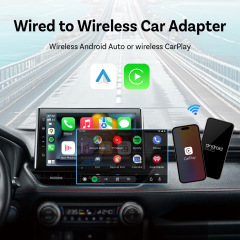 New Arrival Mini Smart Box Wireless Adapter with Carplay and Android Auto Adapter Wireless Carplay Dongle for Cars Media Plug & Play