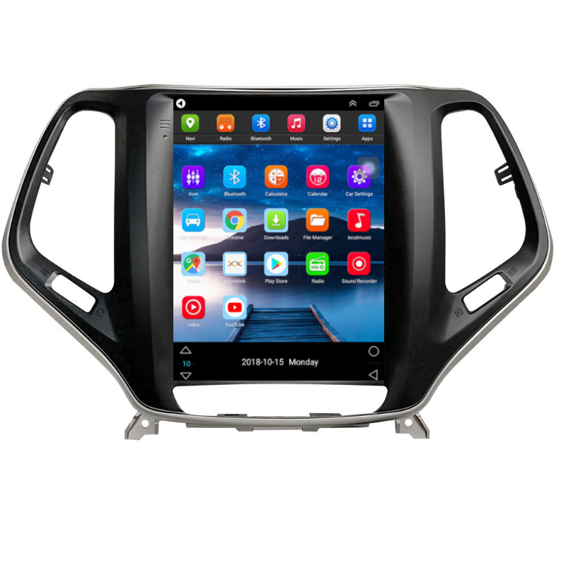 9.7" Android Car Radio Stereo Auto GPS Navigation Car Video Car DVD Player for Jeep Grand Cherokee 2013-2018 Carplay Tesla Style