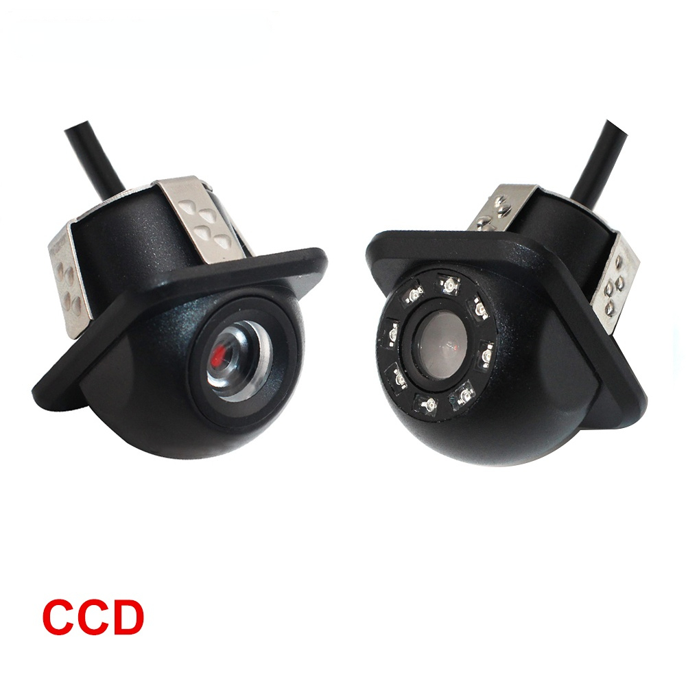 Small Straw Hat Camera CCD Reversing Car Camera Vehicle Backup Only Universal Night Vision Rear View Security Reverse Aid Accessories