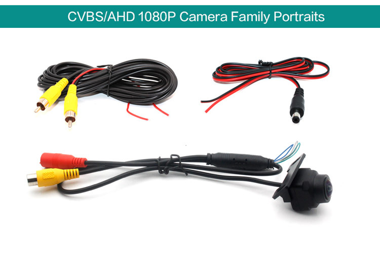 Hot Selling AHD 4K 1080P Fish Eye Car Reverse Camera Rear View Reversing Camera Front View Night Vision Parking Backup Camera