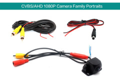 Hot Selling AHD 4K 1080P Fish Eye Car Reverse Camera Rear View Reversing Camera Front View Night Vision Parking Backup Camera