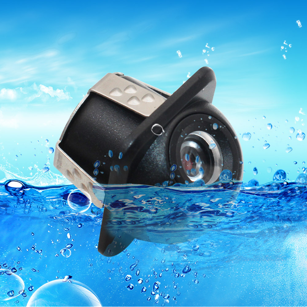 Small Straw Hat Camera CCD Reversing Car Camera Vehicle Backup Only Universal Night Vision Rear View Security Reverse Aid Accessories