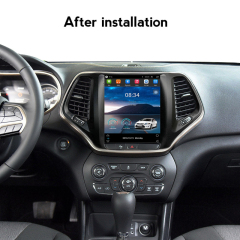 9.7" Android Car Radio Stereo Auto GPS Navigation Car Video Car DVD Player for Jeep Grand Cherokee 2013-2018 Carplay Tesla Style